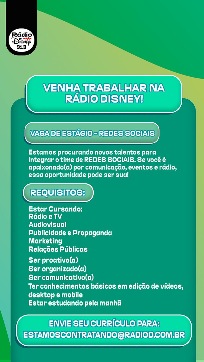 Rádio Disney Brasil tweet media
