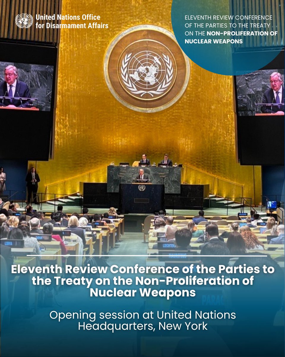 UN Office for Disarmament Affairs tweet media