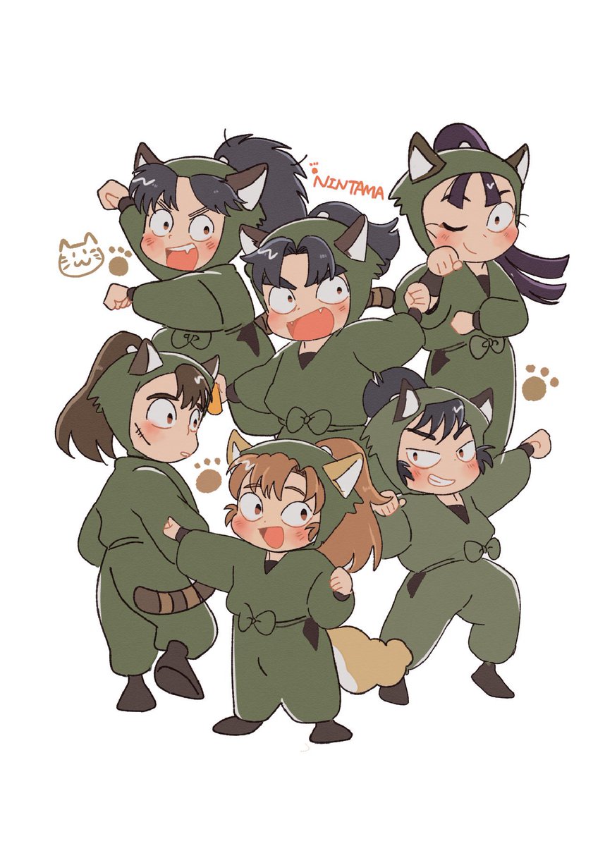 絵柄の寒暖差 
