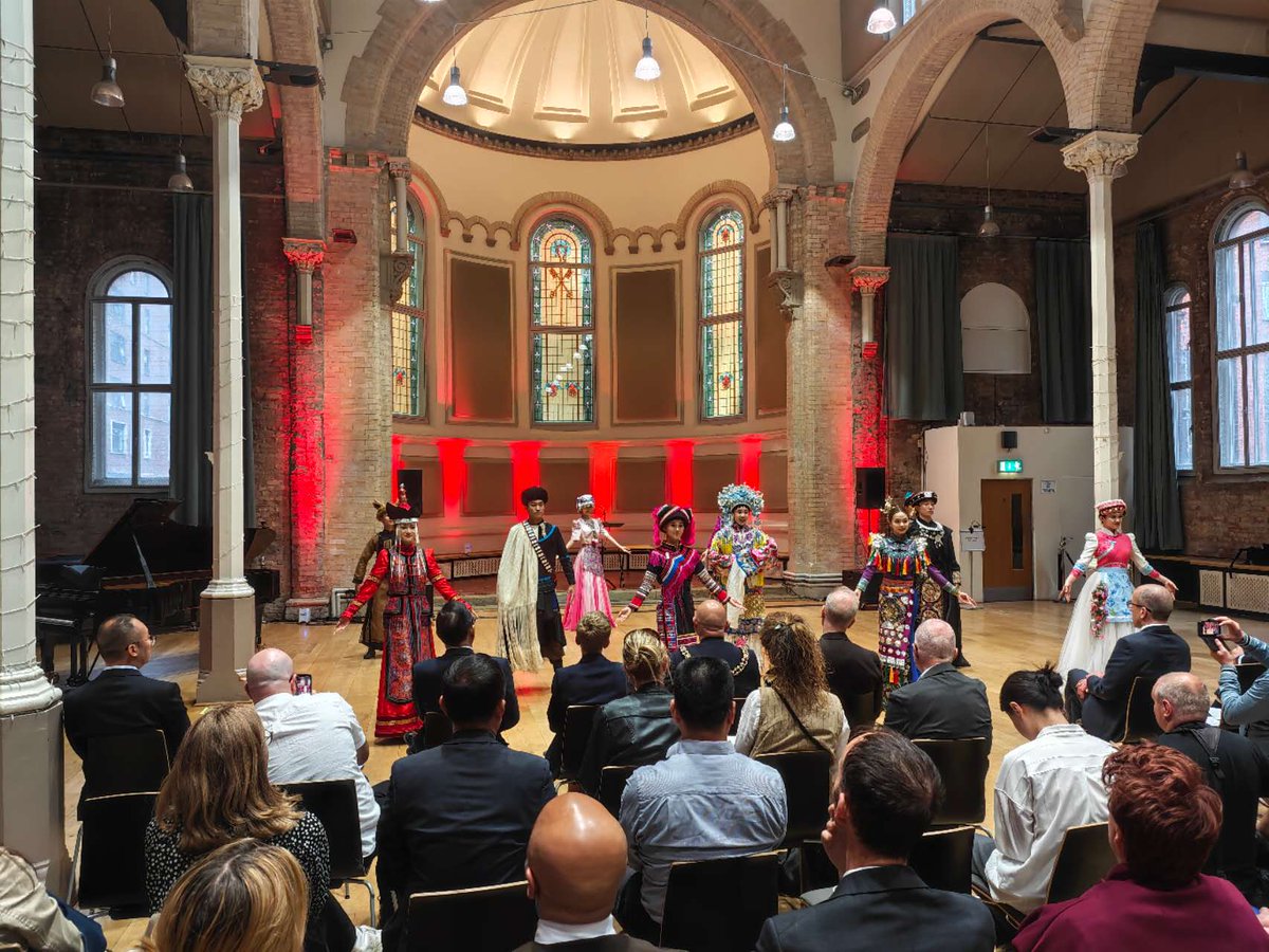Manchester Tang Rui Delighted to attend the opening ceremony celebrating the 40th ...