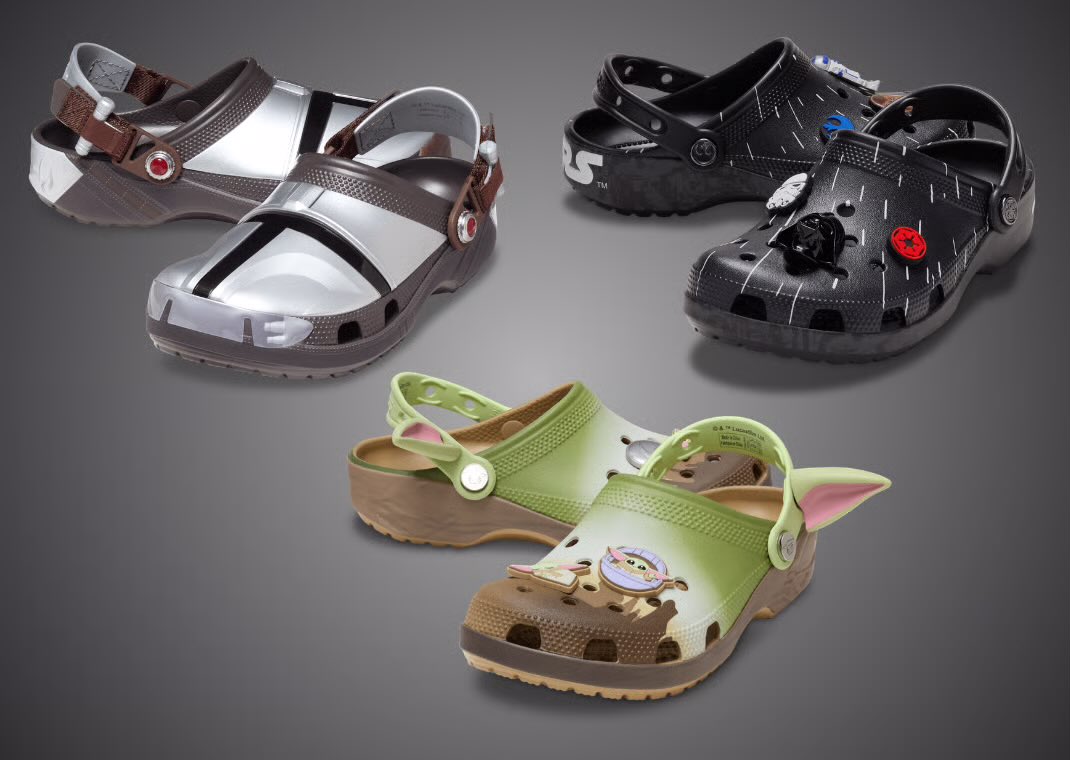Mando3Updates's tweet image. 🚨‘The Mandalorian and Grogu’ Din Djarin and Grogu crocs have been announced and are dropping on May 4th🚨

#starwars #TheMandalorian #ahsoka #grogu 
#dindjarin #fennec #bobafett #bokatan #TheMandalorianAndGrogu