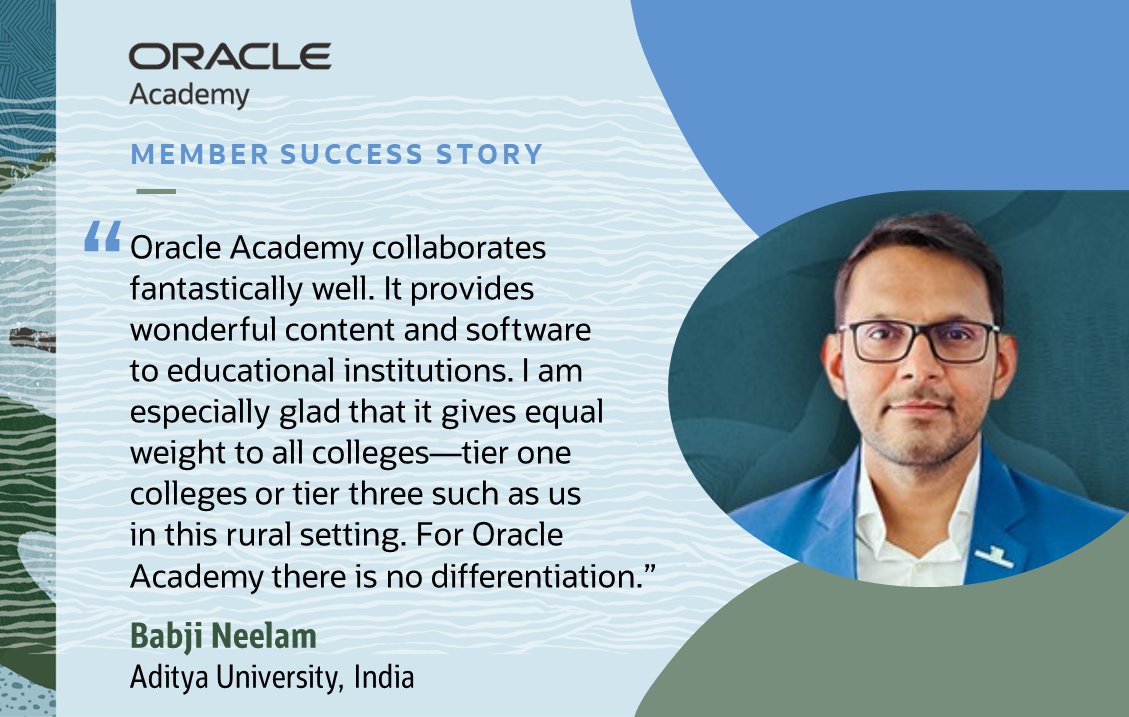 Oracle Academy tweet media