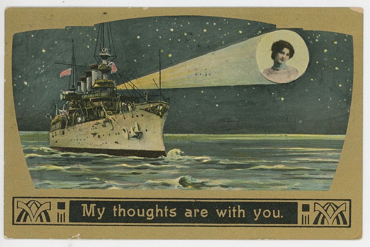 SeaportMuseum's tweet image. 💌 Wouldn’t you feel special to receive this postcard? For more than a century, #Postcards have been a fun and easy way to show someone you care, or to share your travels. Learn about the humble postcard’s heyday and the Museum’s collection on our #Blog: seaportmuseum.org/missives-from-…