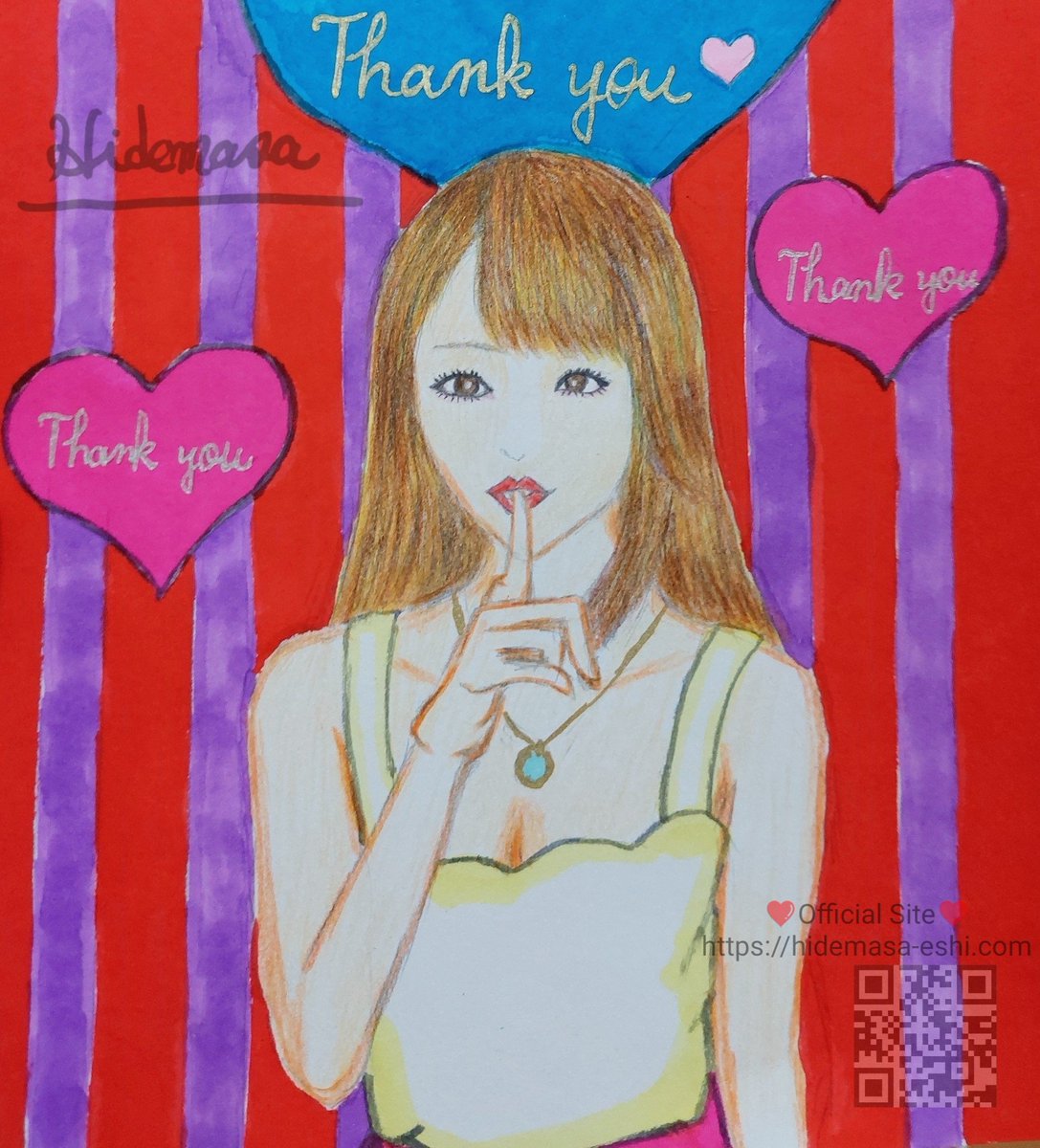 hidemasa_11's tweet image. おはようございます🥰☀️✨️

【ナイショのポーズをする女の子】

朝から良い天気です🌅
4月も今日を入れてあと残り3日になりました🌼
今日を乗り切ると明日は祝日ですよ😊🎶

火曜日も1日頑張っていきましょうね🐱🐾皆さんにとって今日も素敵な1日になりますように❤️❤️

#イラスト