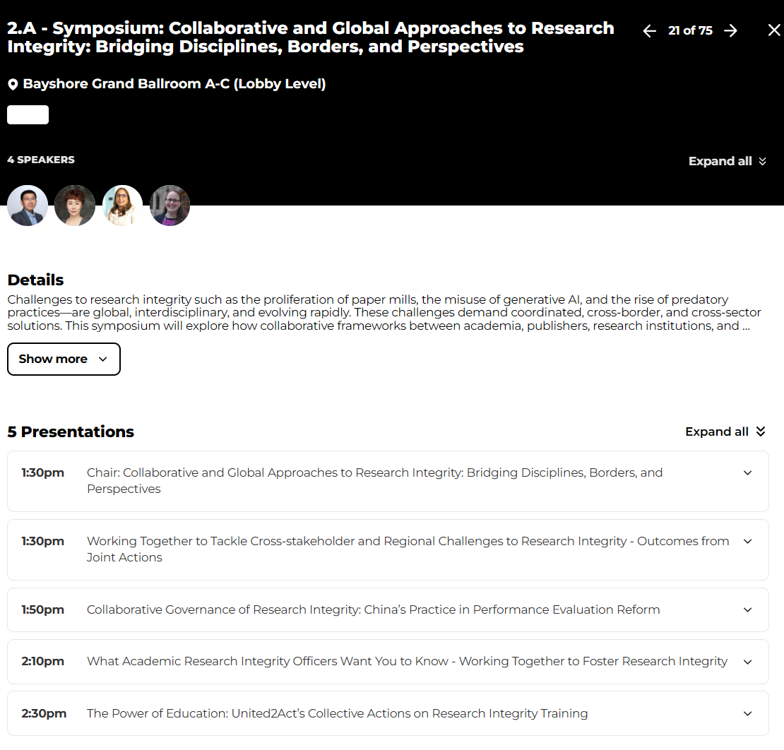 World Conf Research Integrity tweet media