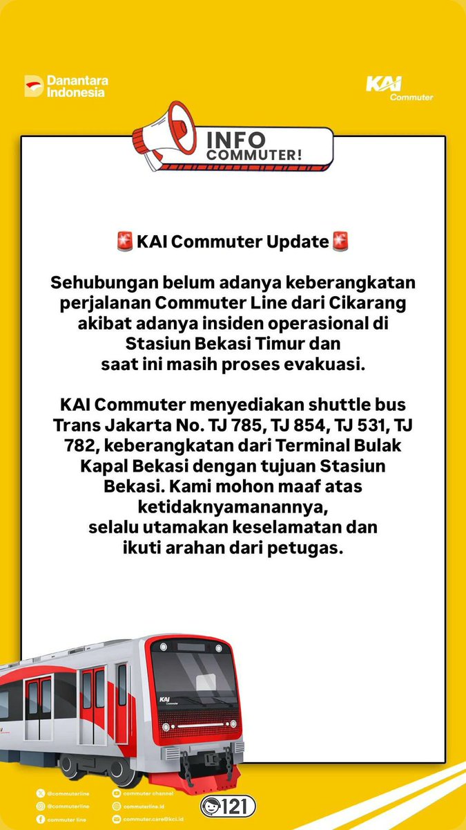 Transport for Jakarta - FDTJ tweet media