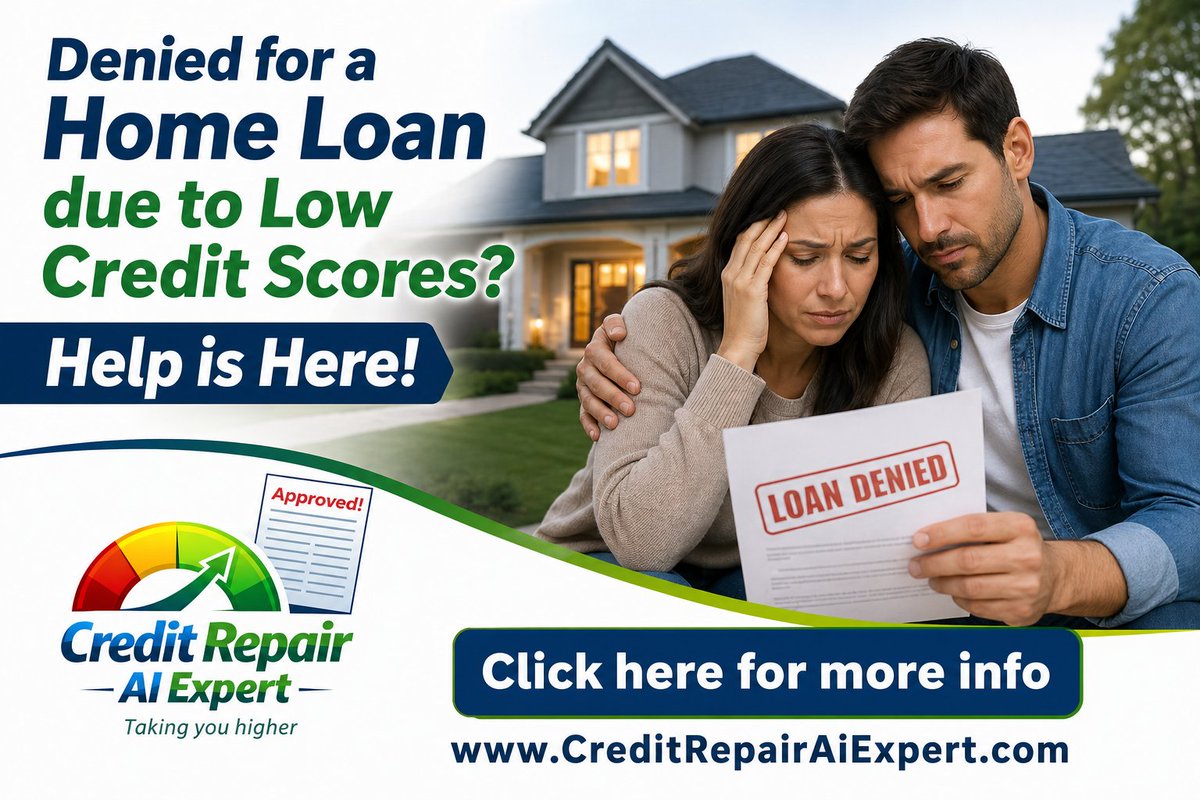 AndyHolloman's tweet image. #CreditRepair #CreditScore -  #Credit Help is here!!     #mortgagetips #homebuyer #realestate  CreditRepairAiExpert.com