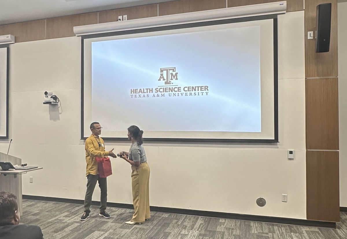 rkalluriMDPhD's tweet image. Honored to have been invited as a keynote speaker to the IBT Texas A&amp;amp;M annual symposium by the graduate student organization. A true honor when selected by the students! It was an awesome experience! #tamu #IBT @KalluriLab