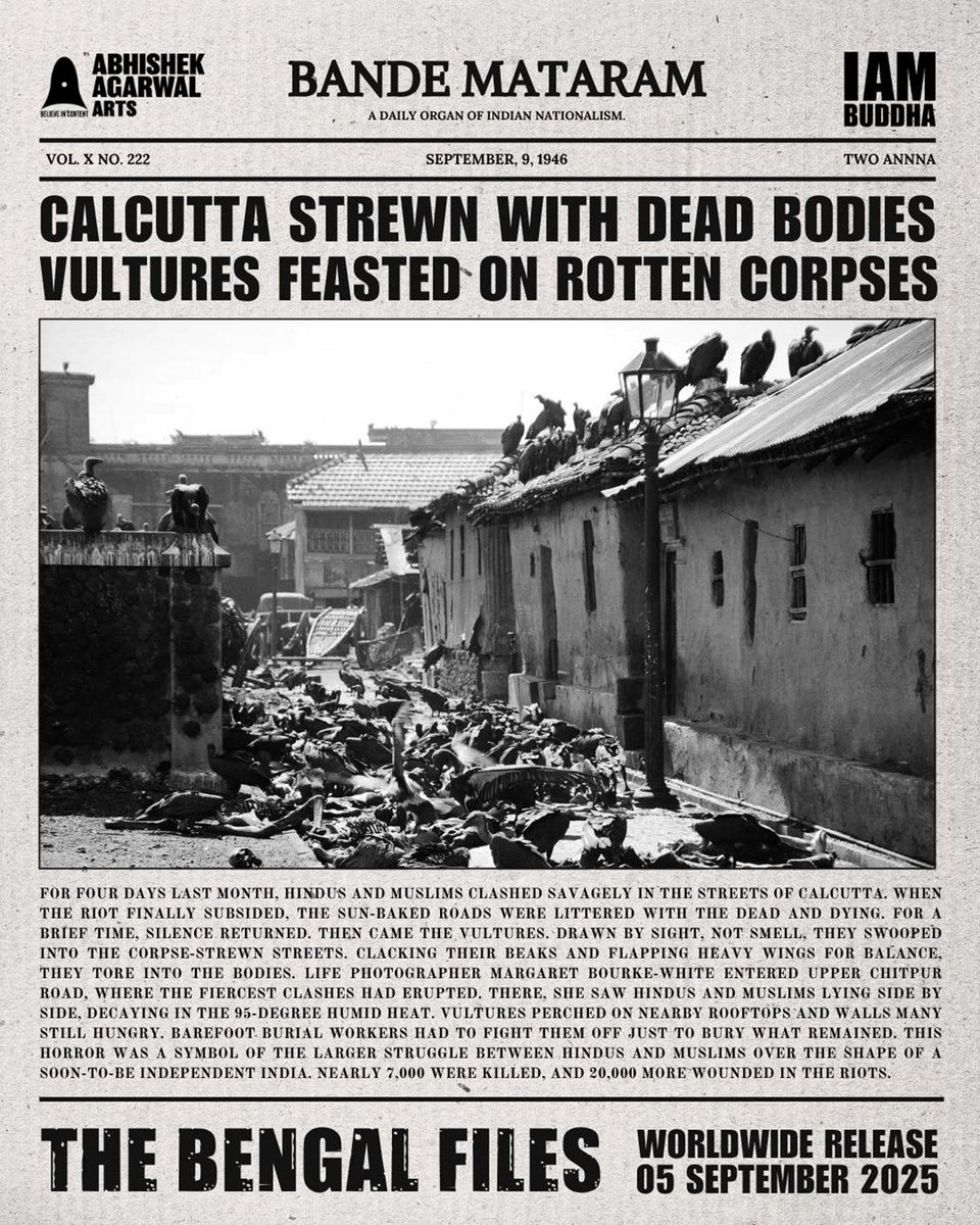 UmaBhatt3's tweet image. She is instigating to repeat the threats of 'Direct action day' that led to mass Hindu genocide in 1946