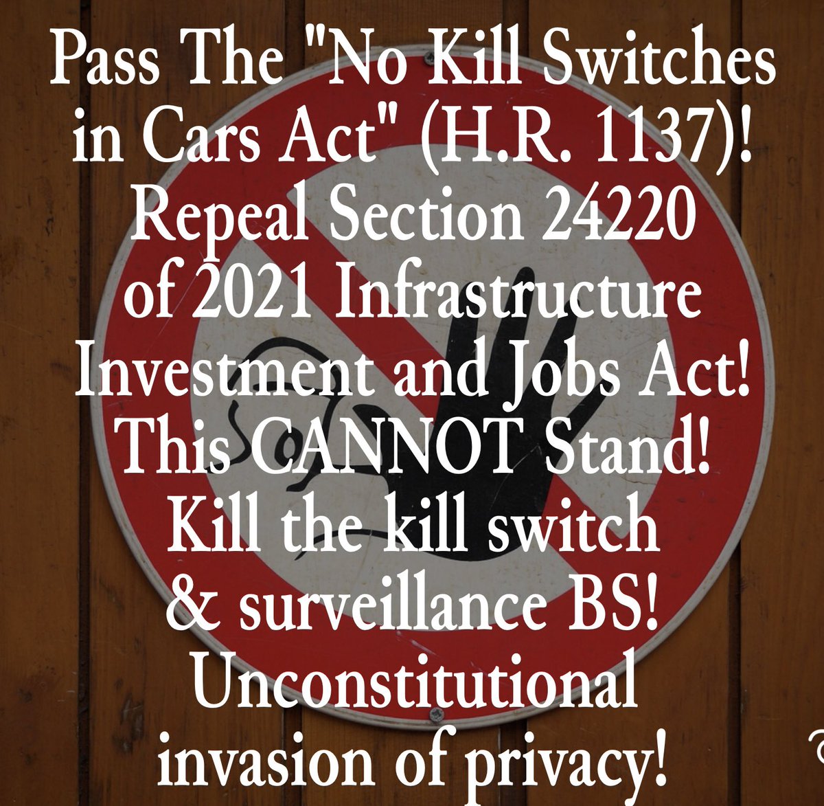 GratefulNonna9's tweet photo. @walterkirn @naomirwolf Dangerous &amp; Unconstitutional! @POTUS @StephenM https://t.co/gqGPxkfLlP