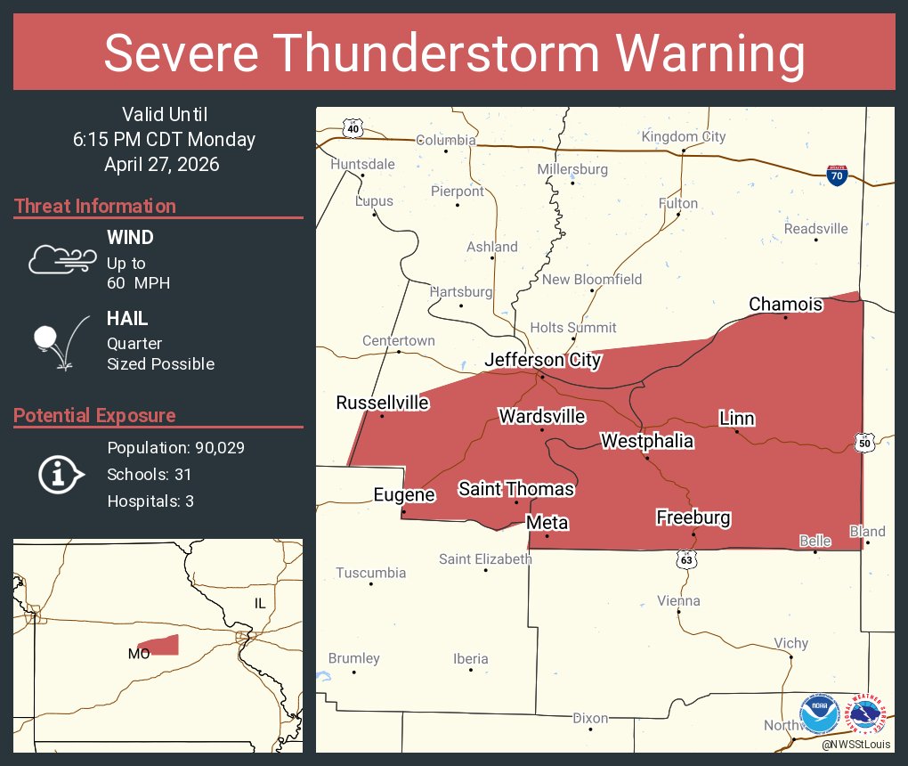 NWS St. Louis tweet media