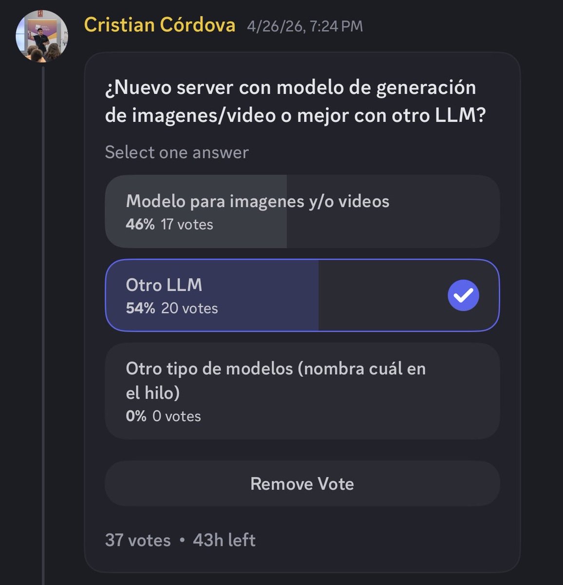 Cristian Córdova 🐧 tweet media