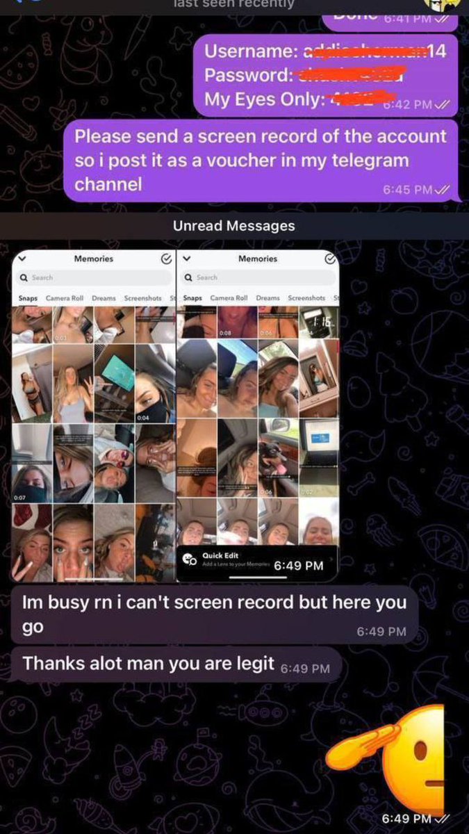 SNAPCHAT HACKER tweet media