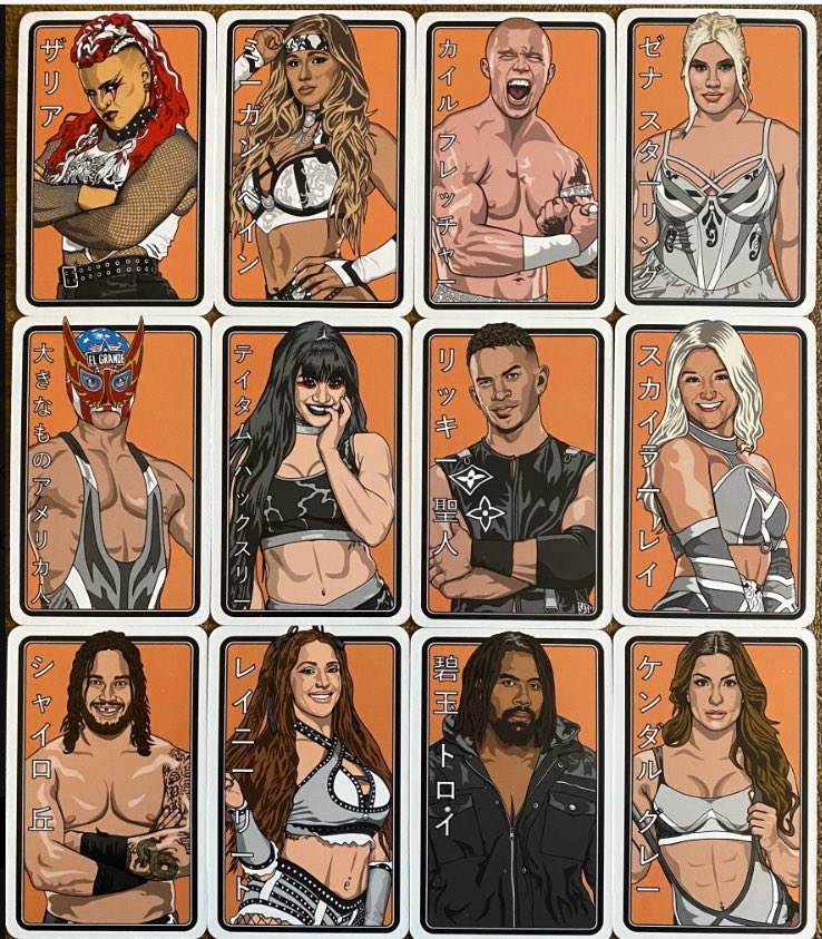 NickGinoK1's tweet image. #MarchMadness: Congratulations to @kgust61 for winning the 7th Annual Wrestling Trading Cards March Madness tournament! Be sure to follow him and check out all of his wrestling card designs!
#WrestlingTradingCards #tradingcards #wrestlingcards #CCCNick

kgust61.bigcartel.com