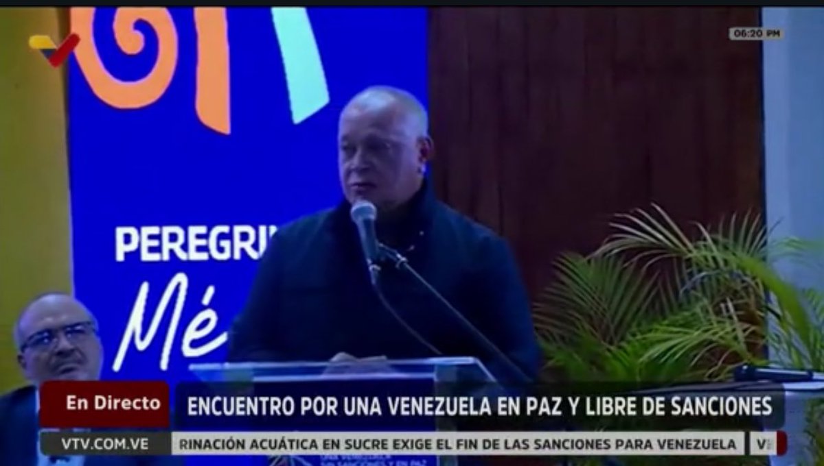 #ÚltimoMinuto Diosdado Cabello: No es tiempo de elecciones