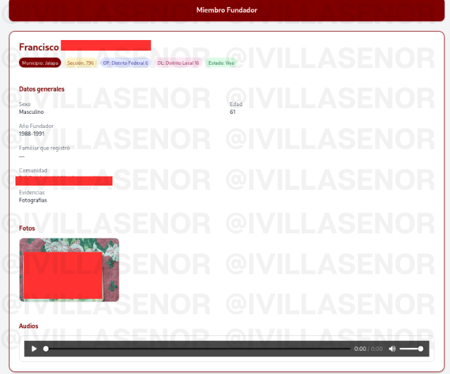 ivillasenor's tweet photo. 🔴 | HITLER ES FUNDADOR DE MORENA EN TABASCO

En un foro de ciberdelincuencia han filtrado el listado, con datos personales, identificaciones y hasta audios, de los fundadores de @PartidoMorenaMx en Tabasco.

El incidente es particularmente grave porque el paquete de datos exfiltrado, que ronda los 300 megabytes, vincula perfiles políticos con información privada de alta sensibilidad que debería estar bajo estricto resguardo institucional.

El riesgo para los afectados es inminente y persistente, especialmente considerando que la mayoría son adultos mayores con una edad promedio de 71 años, lo que los convierte en blancos vulnerables para delitos de ingeniería social y fraude financiero.

Ya por último: sí, es verdad, entre los fundadores del partido figura una persona que tiene por nombre Hitler y, como se puede ver en la imagen, su credencial de elector sigue vigente.
