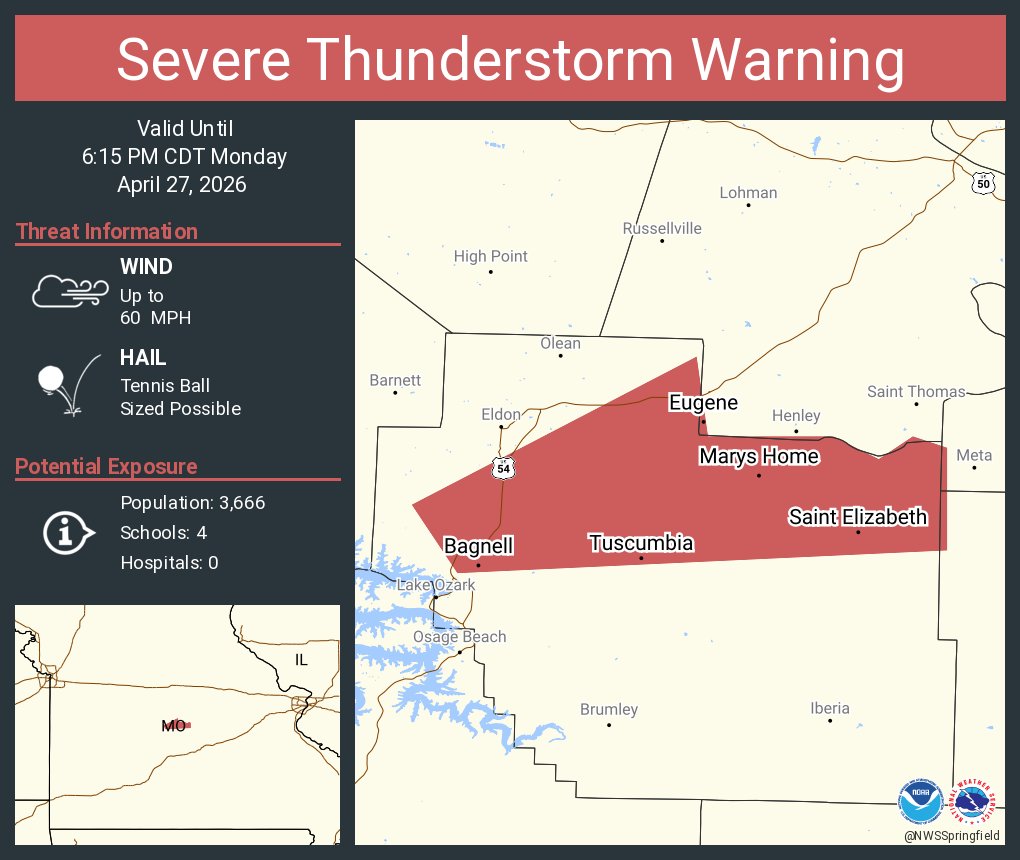 NWS Springfield tweet media