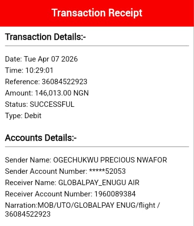 _PreciousOge's tweet photo. @EnuguAirlines Enugu air please refund me my money, it's over 3weeks now, I have sent emails tire no reasonable response. I've called your customer line, no reasonable response too. Please refund me.
2293552053
UBA 
Nwafor Ogechukwu Precious https://t.co/OP9mjgXNj9