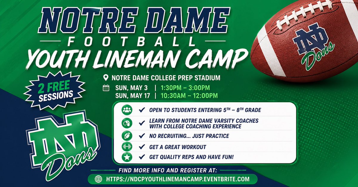 ND Dons Football tweet media