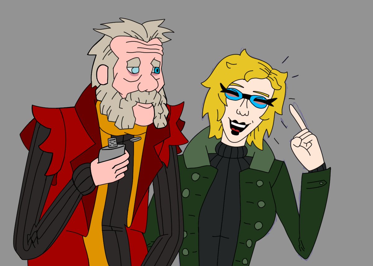 Strutsway's tweet photo. trying out a different artstyle for a change https://t.co/XwKTMQTm3E