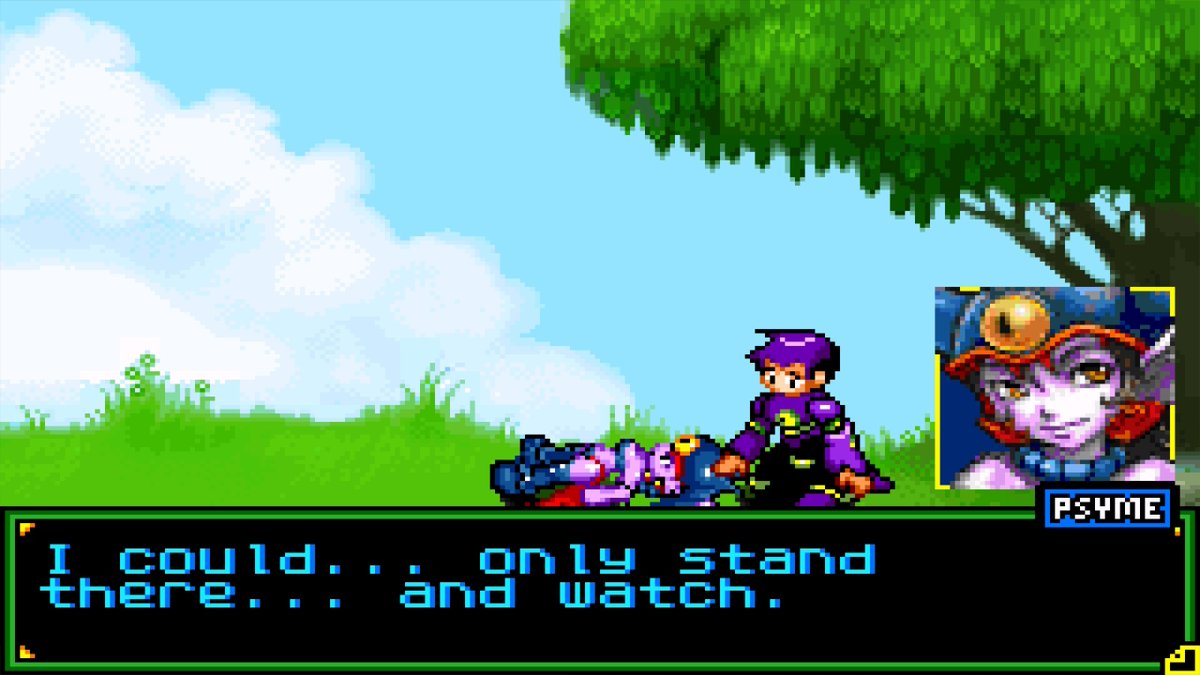 CZunde's tweet image. They share a moment of silence for Scarlet and her sacrifice to save earth and what's left of the Krill. #NintendoSwitch #SigmaStarSaga