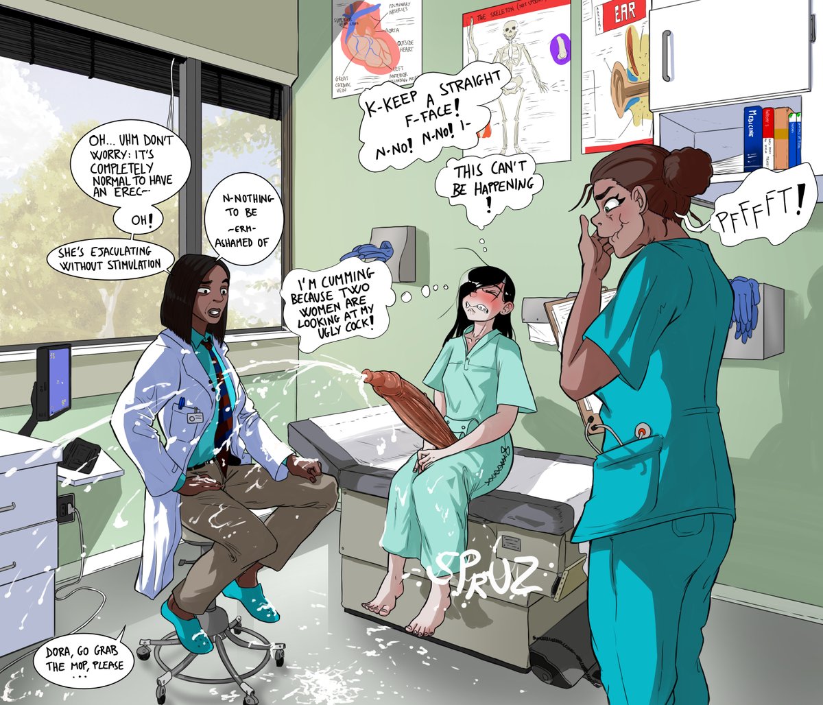 rachel stinking up a doctor's office