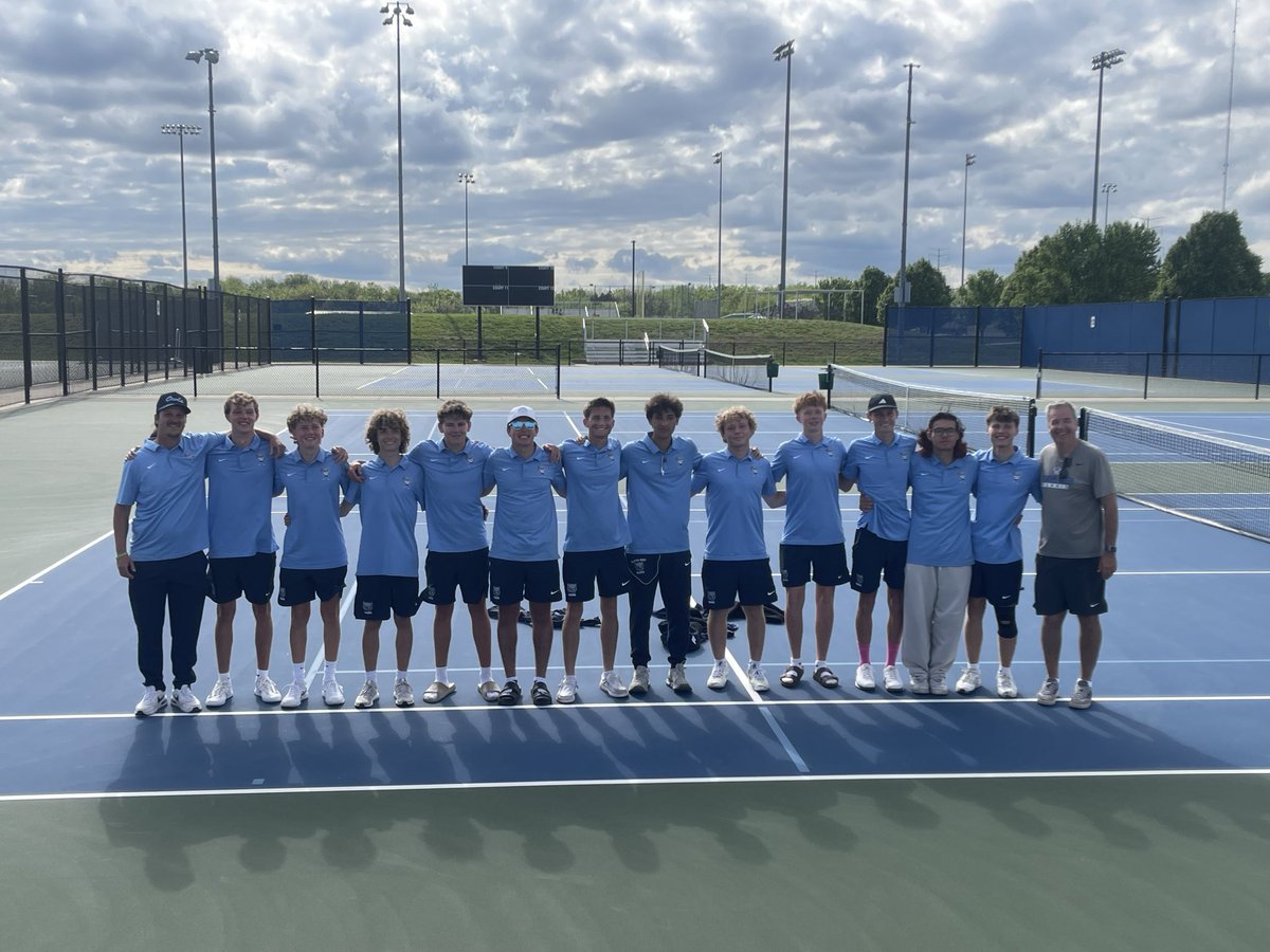 OWestTennis's tweet photo. Owls fought hard as a team today and that city trophy just escaped us. It really came down to the wire! Congrats to the Ravens on first. Proud of these boys and the work they are putting in this season! @joshklingler #OwlPower https://t.co/fxwnqYfe1B