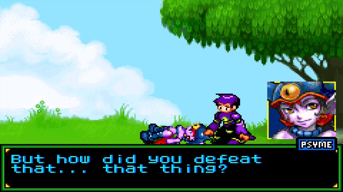 CZunde's tweet image. They share a moment of silence for Scarlet and her sacrifice to save earth and what's left of the Krill. #NintendoSwitch #SigmaStarSaga