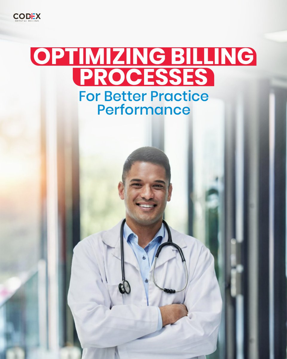 Codexmedical's tweet photo. Efficient billing processes reduce administrative burden. Automation and structured workflows improve accuracy.

Fewer errors lead to faster reimbursements. Streamlined systems help practices focus on patient care. Consistent processes reduce... https://t.co/mptiktq7iI https://t.co/2kR71e0W5H