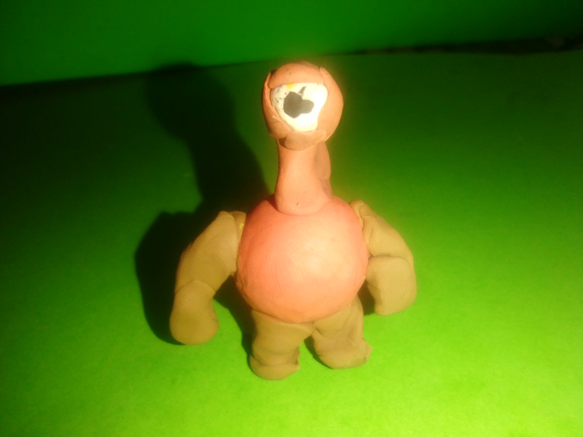 jackwesterkey's tweet image. Here enemy from project made in clay then photo taken then edited in aseprite  #clay #clayart #pixelart #aseprite #indiedev #gamedev #indiegame