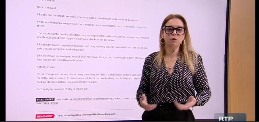 Manwell4Tweet's tweet photo. Ao invés de estar a sacar Ozempic grátis no SNS pela porta do cavalo, esta terrorista lover @RitaMarrafadeC devia ser bafejada com a épica médica das reformas para ver se nos víamos livres deste lixo na RTP que todos pagamos sem ver e sem querer!
#MerdaDeEsquerda em Bloco 🖕 https://t.co/7QWsBhvn5g