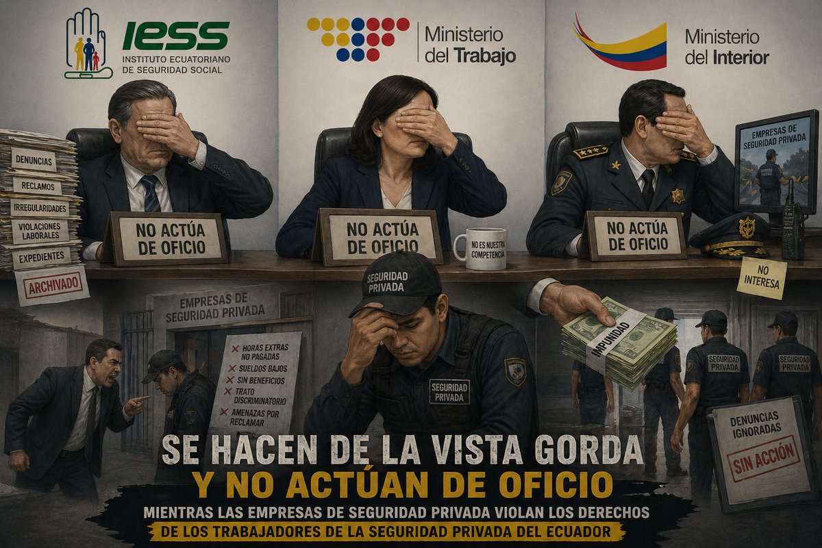 asptasp's tweet photo. @MinInteriorEc @MinTrabajoEc 
@IESSec hasta cuándo esperamos  ? Este sector de trabajadores (guardias) también tiene derechos, lastimosamente no hay quien vele para q se cumplan 
@FENASPE1 https://t.co/4isItghFNh