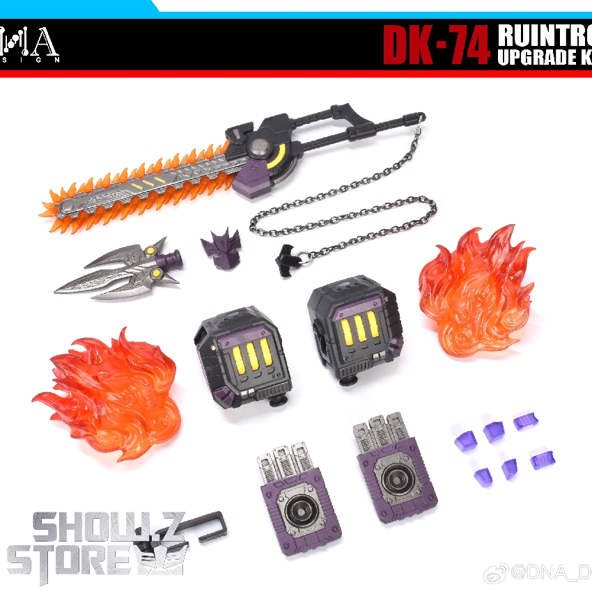 ShowZStore's tweet photo. [In Stock] DNA Design DK-74 Upgrade Kits for Ruintron
Full Price Unknown
https://t.co/jBR6b7cOvI

#DNADesign #DK74 #UpgradeKits #Ruintron 
#actionfigure #transformer #modelkit #showzstore #Showzdailyreport https://t.co/c6ufTj5ONO