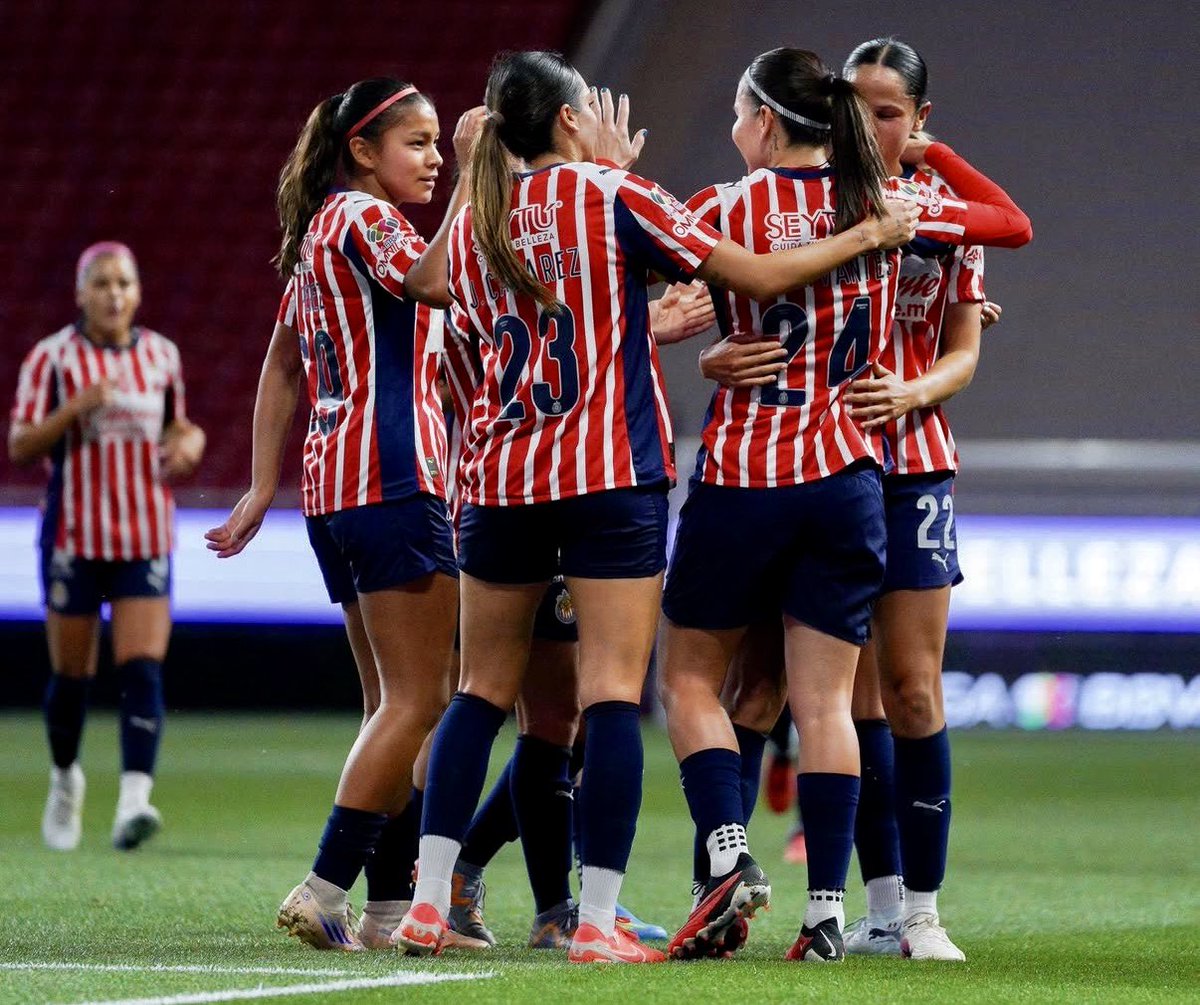✨HORARIOS DEFINIDOS 🏟️

JUEVES 30 DE ABRIL: 7:07PM 
DOMINGO 3 DE MAYO: 9:10PM

VENGA CHINGONAS 🐐❤️ <a href="/ChivasFemenil/">Chivas Femenil</a>