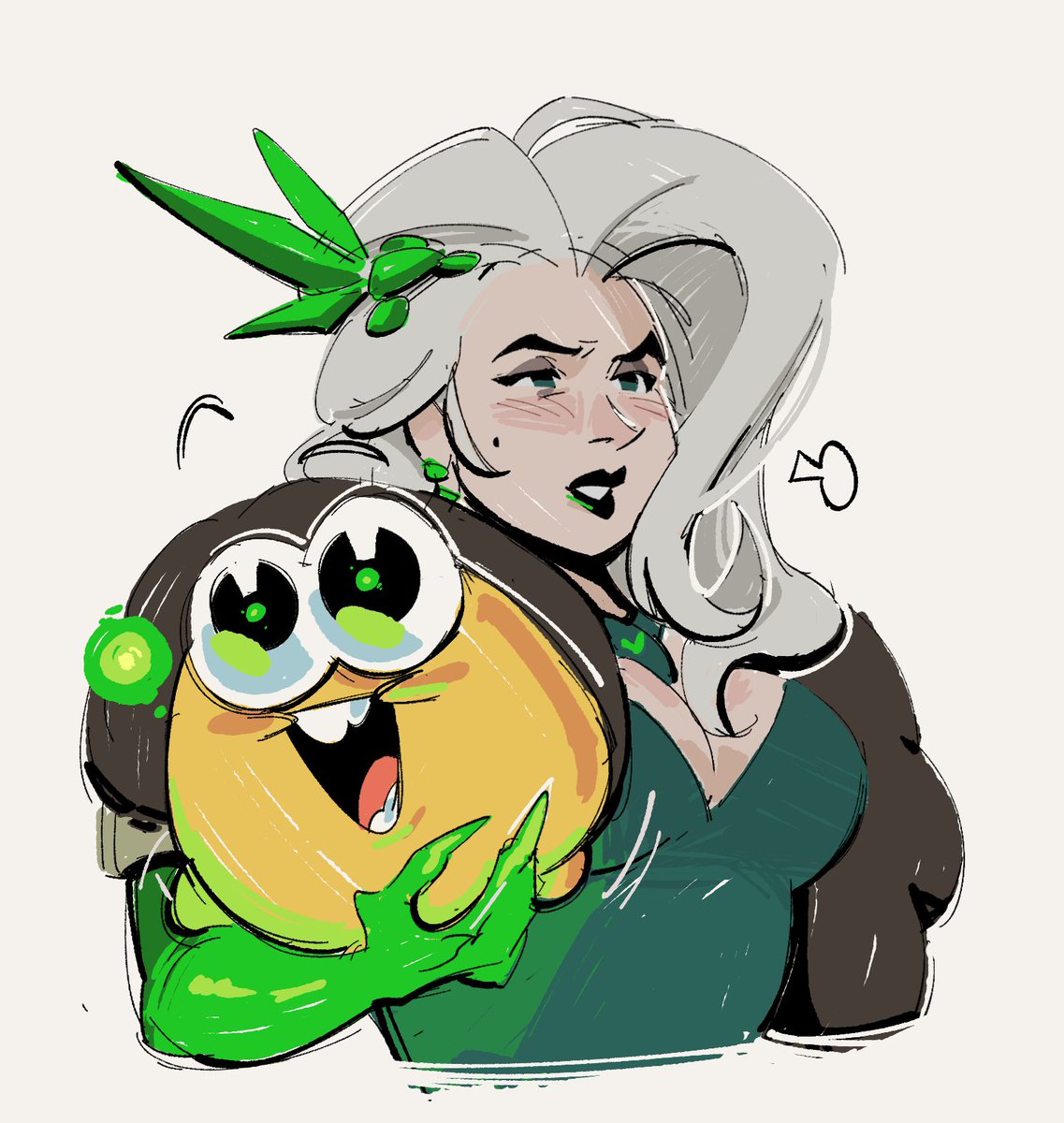 NO.29 GEIST with HAPPY!           
same as usual ask if you don't already see your fav on my profile.             
#deadlock #ladygeist