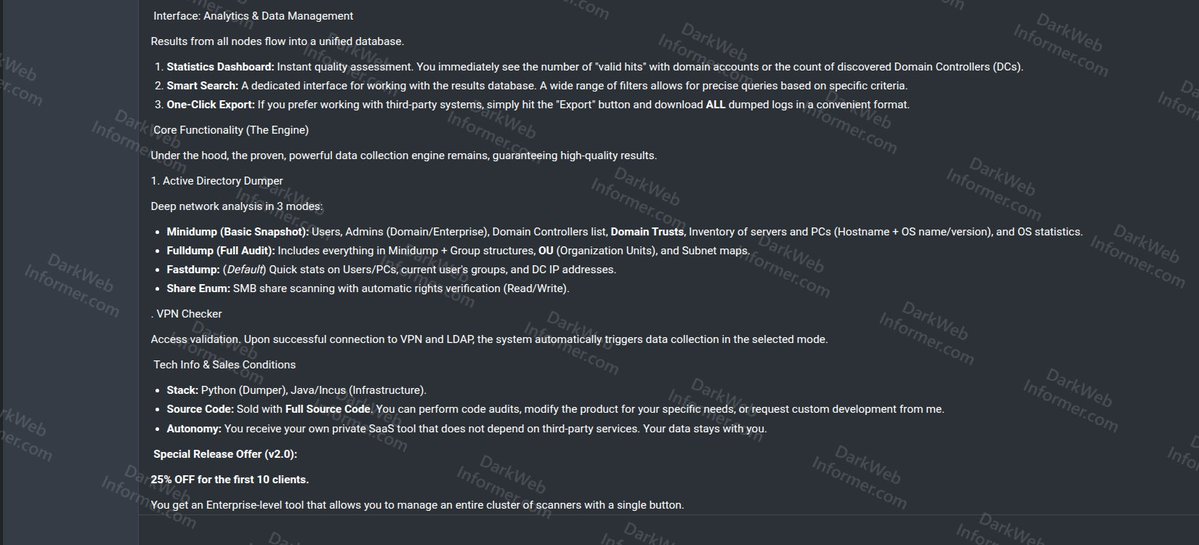 Dark Web Informer tweet media