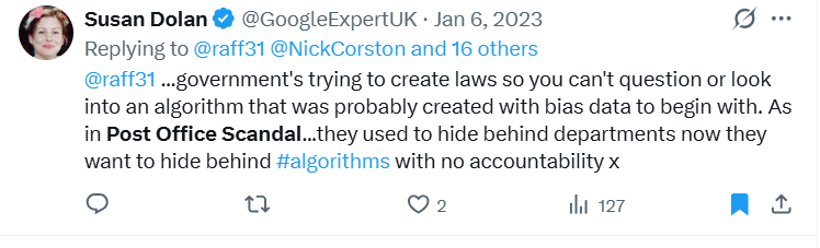 GoogleExpertUK's tweet image. At least 10 barristers are facing investigations arising out of their alleged misconduct in Post Office Horizon private prosecutions - but no member of the Bar has even been suspended from prosecuting yet (via
@thetimes)
- @JoeRichLaw 🖋️
x.com/joerichlaw/sta…
#socent🎙️#AdasArmy