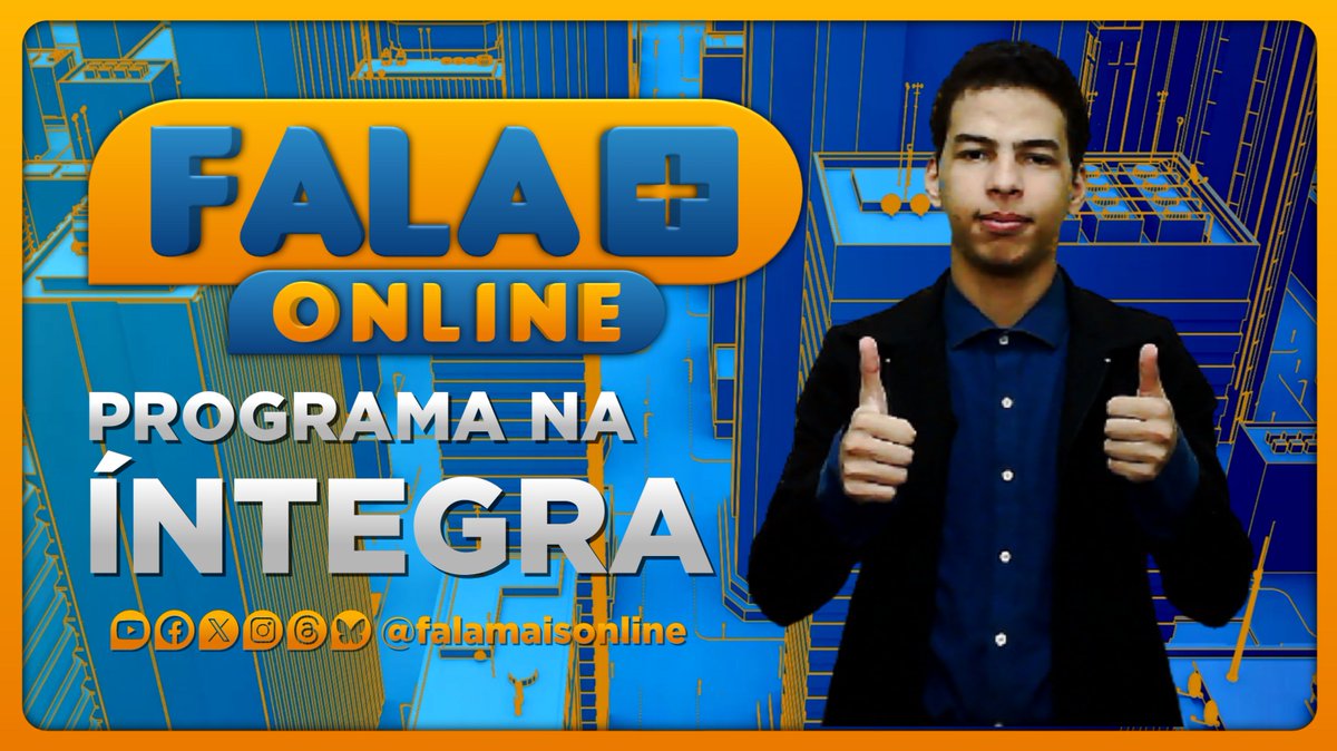 falamaisonline's tweet image. Estamos AO VIVO!!! Assista ao 'Fala Mais Online' desta segunda-feira (27/04/2026)
youtube.com/live/hPIr1iyQh…

#Rádio #TV #Comunicação #FalaMaisOnline