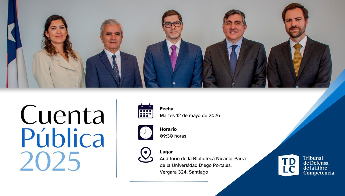 Tribunal de Defensa de la Libre Competencia tweet media