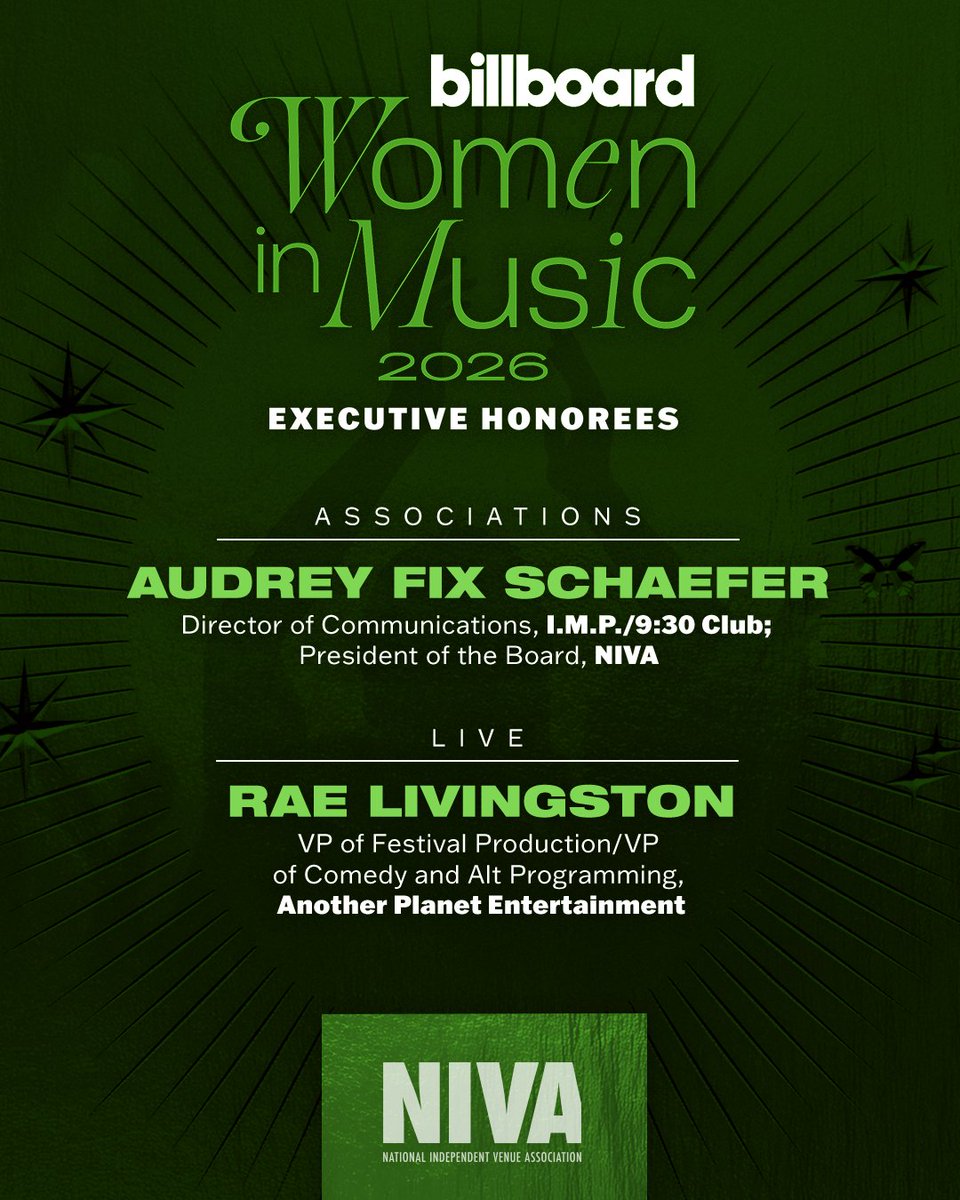 NIVA - National Independent Venue Association tweet media