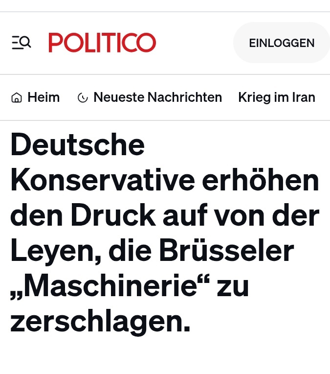 HS_Akechi's tweet image. #Merz will der EU das alte, nationalistische Problem der Klein-Staaterei aufzwingen.
Das ist Verrat an Europa.
@politico 
politico.eu/article/german…