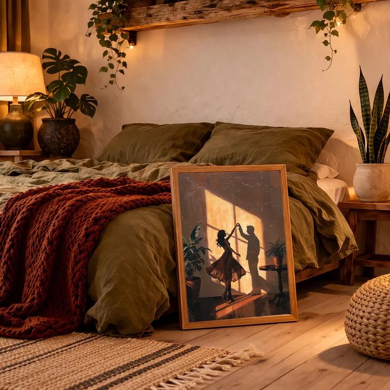 BlissiveLab's tweet image. This feeling… ✨

Love, but make it aesthetic 🤍

#WallArt #HomeDecor #coupleart #romanticdecor #silhouette
Link↪️ etsy.com/listing/449009…