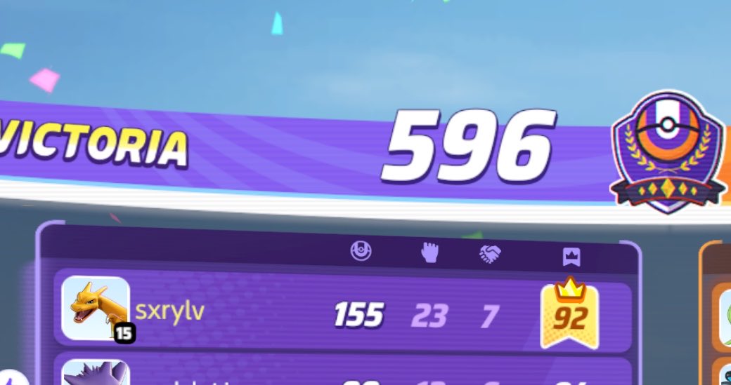 he vuelto al pokemon unite después de años y he sido mvp de la partida 🙌🏻