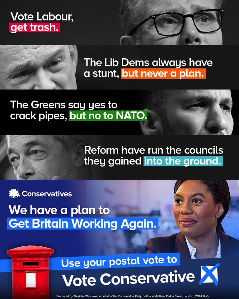 Vote Conservative tweet media