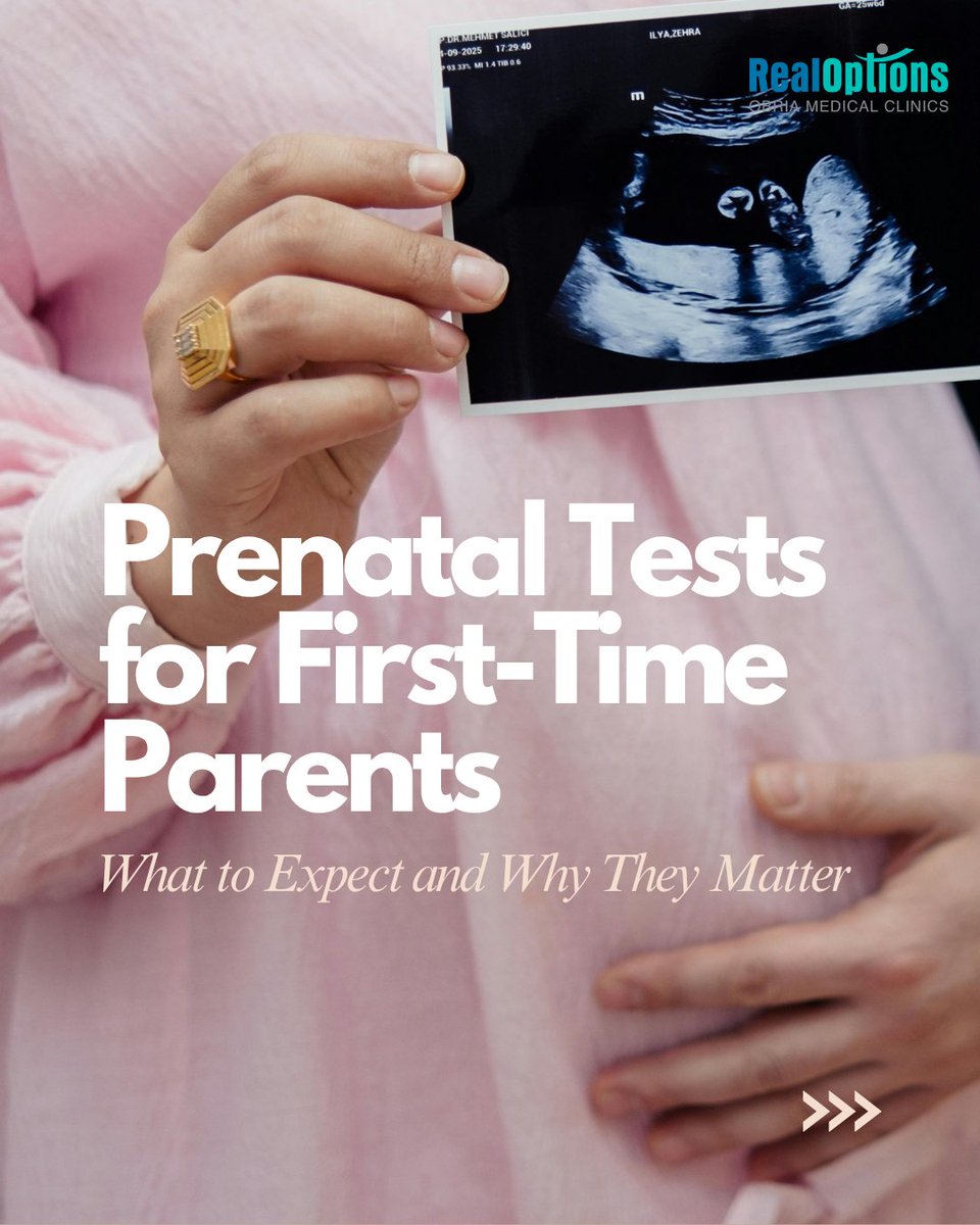 Realoptionsc's tweet photo. If you're a first time parent, prenatal testing can feel overwhelming. From ultrasounds to blood work, it is not always clear what each test is for or why it matters. These tests support you, monitor your health, track your baby's development, and bring clarity.

If you have questions, we’re here to walk with you every step of the way. Schedule a free appointment (link in bio)!