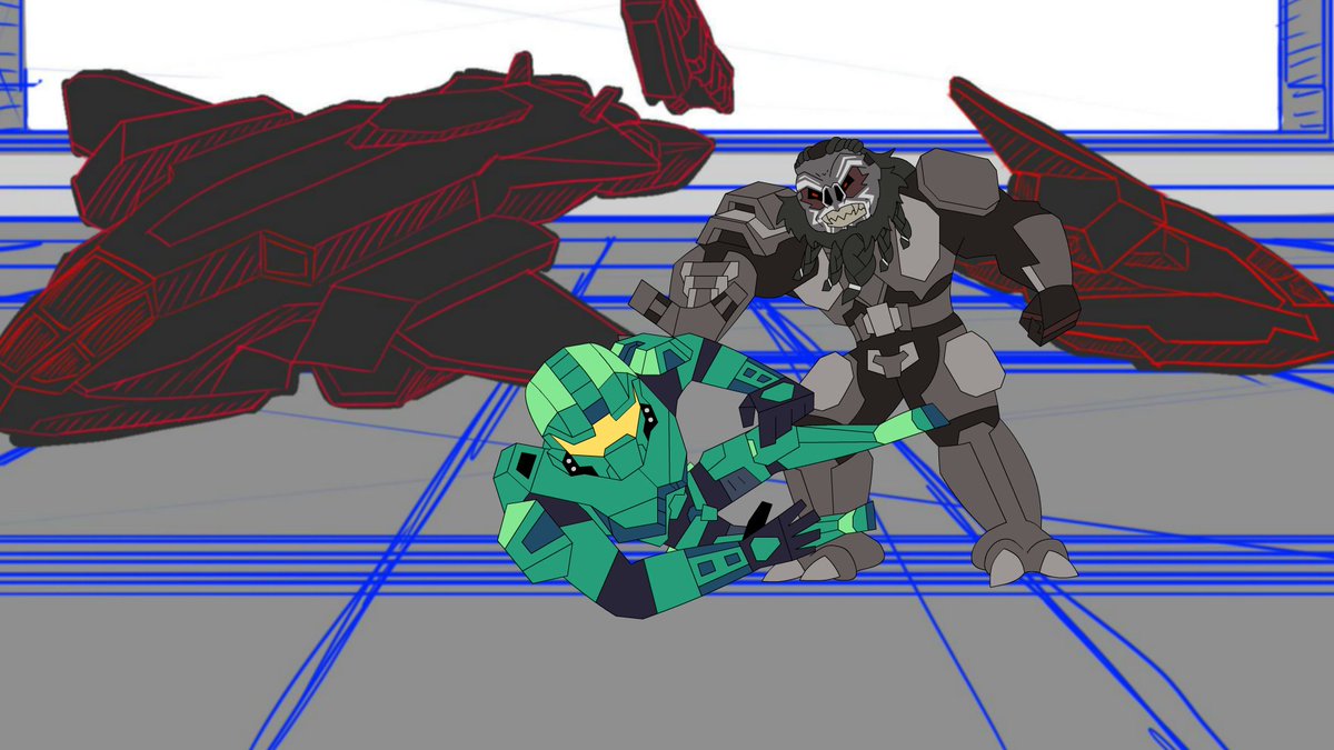 LeonardAN69's tweet image. unas capturas de como va quedando mi animación El jefe vs Atriox
#Halo #HaloSpotlight #campaignevolved #Halo25Together #Xbox25 #animation