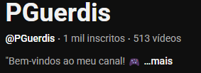 PGuerdis's tweet photo. 1 mil inscritos :0 https://t.co/CmyksziIm9