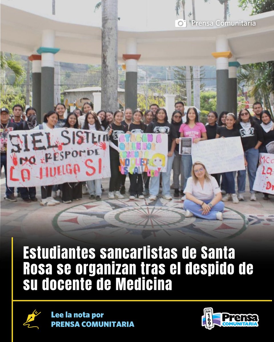 #FraudeUSAC En CUNSARO Santa Rosa, el despido de una docente debido a su apoyo a la organización estudiantil e irregularidades en la carrera de Medicina fueron el detonante para que las y los estudiantes se declararan en asamblea permanente y tomaran postura contra el fraude