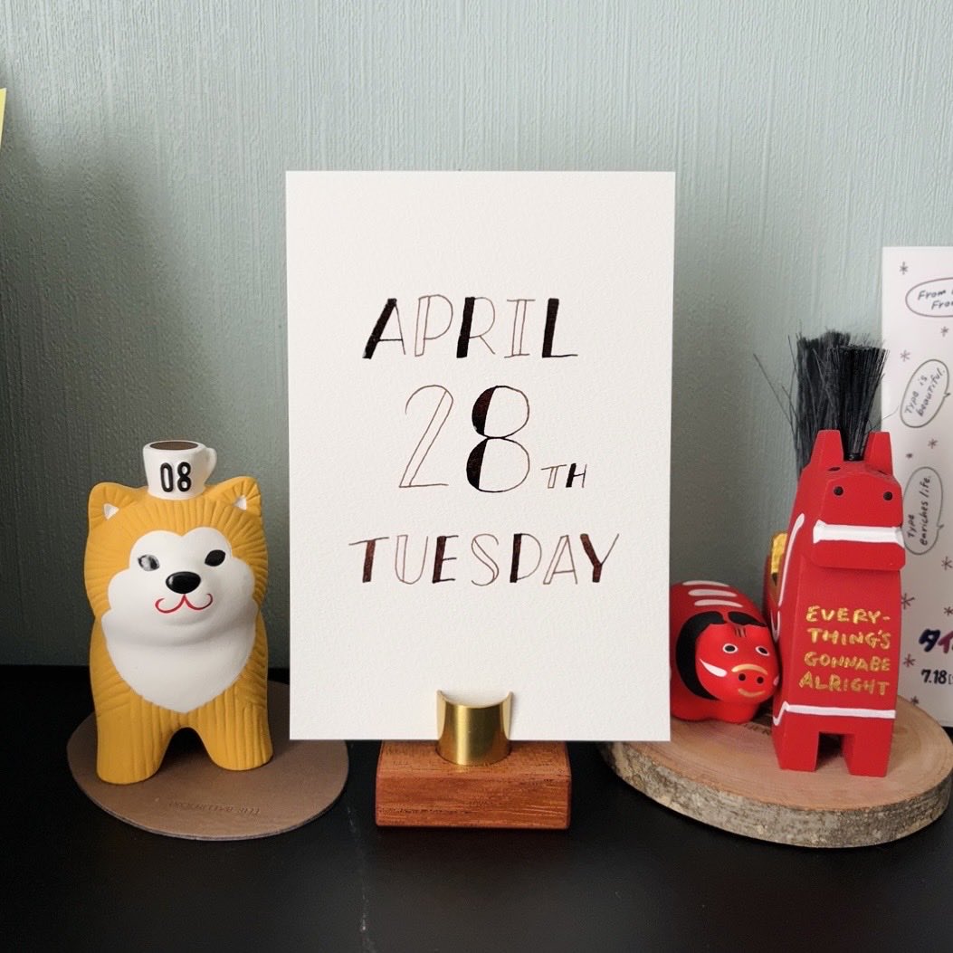 tomomi_type's tweet image. 2026.4.28
PILOT 色彩雫 土筆

#tomomi_type #tomomitype #font #handwriting #typography