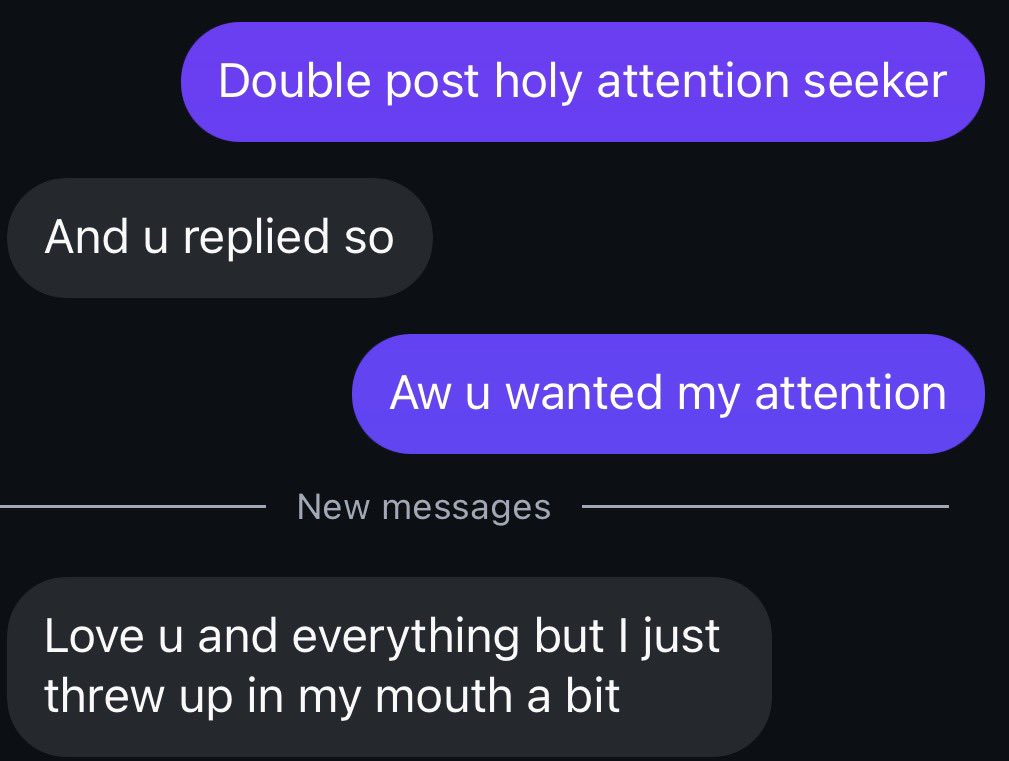 vethanal's tweet photo. How am i supposed to respond to this without just threatening to kill myself https://t.co/KtRaIToXis
